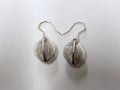 Kalevala Koru, Lumikukka, hopeiset korvakorut. / KK silver earrings. Snowflower. - Nro 6220